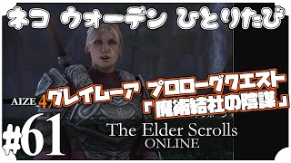 #61【ESO】グレイムーアへと続く プロローグクエスト「魔術結社の陰謀」【あいぜ47】