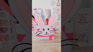 rabbit face pencil holder #diy #diycrafts #rabbit