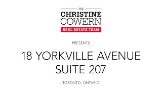 18 Yorkville Avenue #207 | Yonge \u0026 Davenport | Toronto