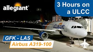 TRIP REPORT | Allegiant Air G425 | Grand Forks - Las Vegas | Airbus A319-100 | N337NV | Economy