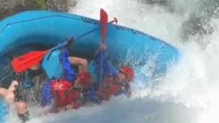 Opening day @ Husum Falls on the White Salmon River..  Aug 11,  2012