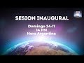 Sesion inaugural   Congreso Misionero Online