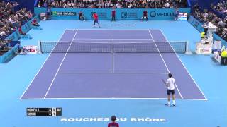 Finale Open13-2015: Gilles Simon vs Gaël Monfils