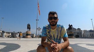 I visited the most beautiful country in the Balkans | Skopje, North Macedonia 🇲🇰