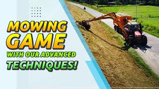 Mowing Game with Our Advanced Techniques | Watch Roadside Mowing in Action With Advance Techniques