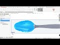 solidworks spoon ‼️solidworks で spoon を作成する方法