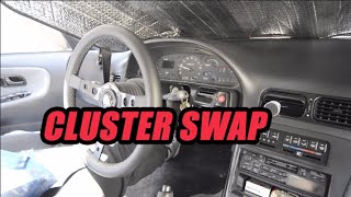 S13 Cluster Swap HUD