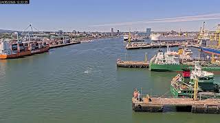 Dublin Port City View: Live Ship Movements on the River Liffey