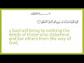 Qur'an Surah 47. Muhammad - English Explanation