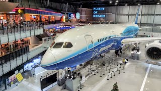 The Food Court Featuring the First Boeing 787 [Japan: Chubu Centrair International Airport]