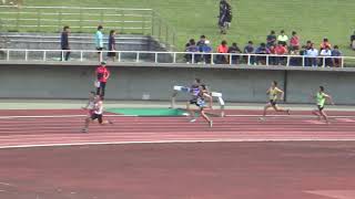 2019年埼玉県高校新人陸上県大会 男子4×100ｍ予選2組