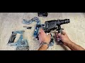 How to replace a trigger switch on a makita DHR242 SDS drill that stops and starts.