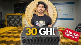 NEW🔥 Volcminer  D1 HYDRO 30GH! Most Powerful #dogecoin Scrypt miner