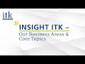 Insight ITK – Our Business Areas & Core Topics