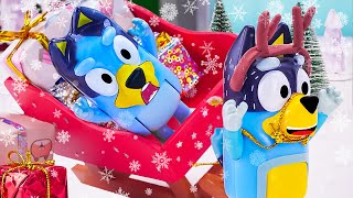 Bluey Saves Christmas: Santa's Special Mission 🎅✨ Lesson For Kids | Pretend Play with Bluey Toys