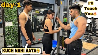 GIRLS/BOYS WORKOUT FIRST DAY AT GYM AISE HOTA|COMPLETE GUIDANCE✅