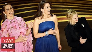 Maya Rudolph, Tina Fey & Amy Poehler Reunite to Open 2019 Oscars | THR News