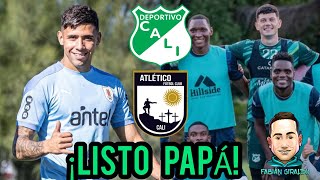 🔥✅️¡EMILIANO RODRÍGUEZ LISTO PARA EL CALI! Alfredo Arias contento con canteranos del Deportivo Cali