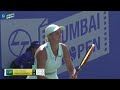 live tennis l u0026 t mumbai open wta 125 series