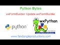 How To Update wxformbuilder