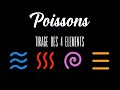 ♓ POISSONS - TIRAGE DES 4 ELEMENTS (4 MOIS A VENIR)