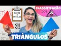 CLASSIFICAÇÃO dos TRIÂNGULOS quanto às medidas dos LADOS e ÂNGULOS | Matemática Básica | #04