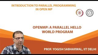 OpenMP: A parallel Hello World Program