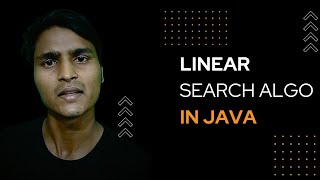 Linear Search Algorithm In Java || Linear Search In Java Hindi video #java #coding