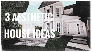 Bloxburg Aesthetic House Speedbuild Easy