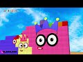 numberblocks step squad new episodes 100 vs 300 vs 500 million biggest learn to count big numbers