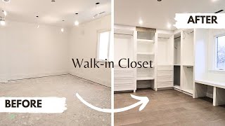 Closet Build from Scratch : B-Roll/DIY Woodworking Delight