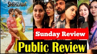 Shehzada Sunday Public Review | Shehzada Movie Public Reaction | Kartik Aaryan | Kriti Sanon