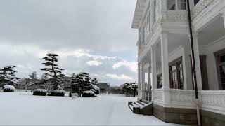 The White Castle, Jinpukaku In Tottori, Japan