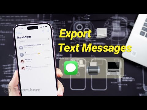 How to Export Text Messages from iPhone