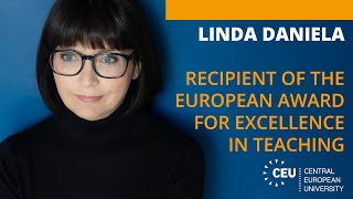 Meet Linda Daniela, Recipient of the European Award for Excellence in Teaching 2022