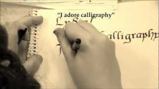 (CALLIGRAPHY) Middle School Calligraphers