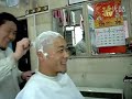 men shave their heads in northeast china