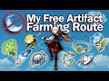 Daily Resin-Free Artifact Farming Route ft. Kazuha! (Only takes 15 mins) | Genshin Impact Guide