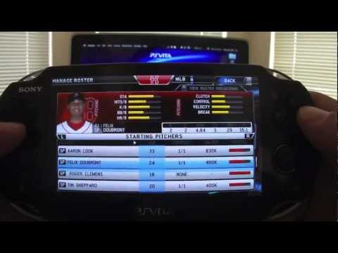PS Vita MLB 12 The Show Update Roster Tip and The Vault PS Vita MLB 12 The Show Update Roster Tip and The Vault