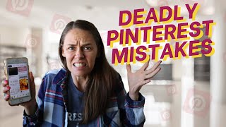 Pinterest Mistakes to Stop Doing + Pinterest Strategy for Consistently Showing Up!