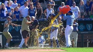 CWS@KC: Ventura on going the distance, gets drenched