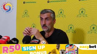 Orlando Pirates coach Jose Riveiro graciously takes heavy defeat to Mamelodi Sundowns.