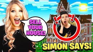 NEVER PLAY SIMON SAYS IN THIS GIANT MINECRAFT HOUSE!