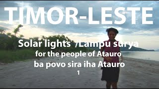 Timorese teen Emilita- How to survive on Atauro island, Timor -Leste