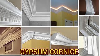 Beautiful  gypsum cornice