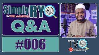 SimplyRYQ - Q&A | #006: Mastering Tajwid, Articulation | Why  Doing Another Jus’ ‘Amma Series?