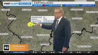 3.1 magnitude earthquake confirmed in southern Illinois