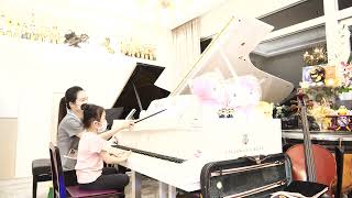 【🎹子芸💖勤奮🎹】2024/07/18【💖我愛媽媽 💖沒有經過無聊和苦逼的學習過程，就不可能有快樂的學習成績】【一萬小時的練習】【反覆做到厭煩，累積無法撼動的成果】🎵🌹🎻📯🎹音之匠心🎼音旋雋陞🎹🌹🍰🎶