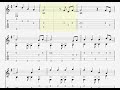 odoriko vaundy solo guitar tab score