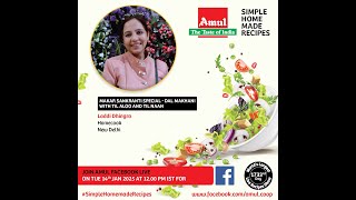 Chef Laddi Dhingra, Episode 9332 #SimpleHomemadeRecipes Facebook Live